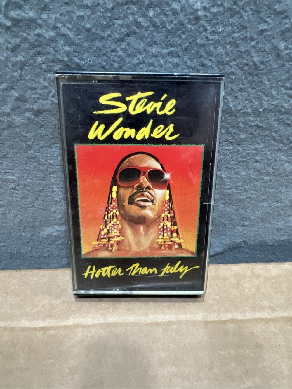 Stevie Wonder Hotter Than July Vintage Cassette 1980 Tamla Record T8-373M1